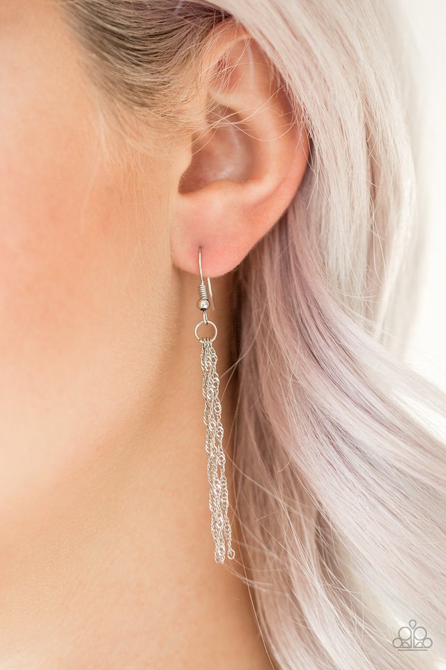 Paparazzi ♥ Stone River - Silver ♥ Necklace