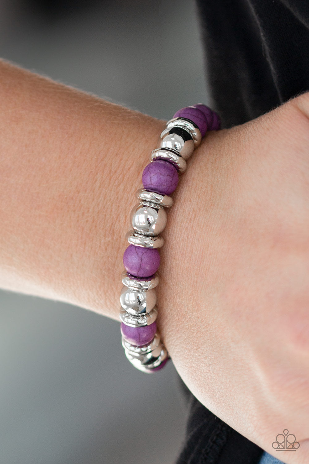 Paparazzi ♥ Across the Mesa - Purple ♥ Bracelet