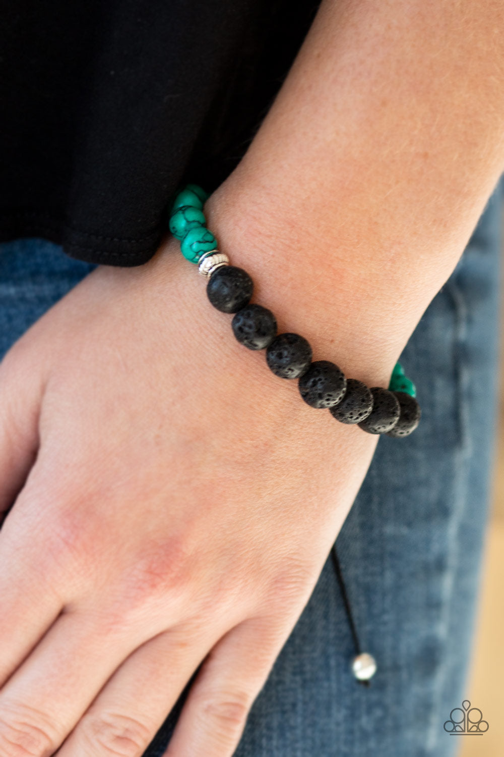 Paparazzi ♥ Relaxation - Green ♥ Bracelet
