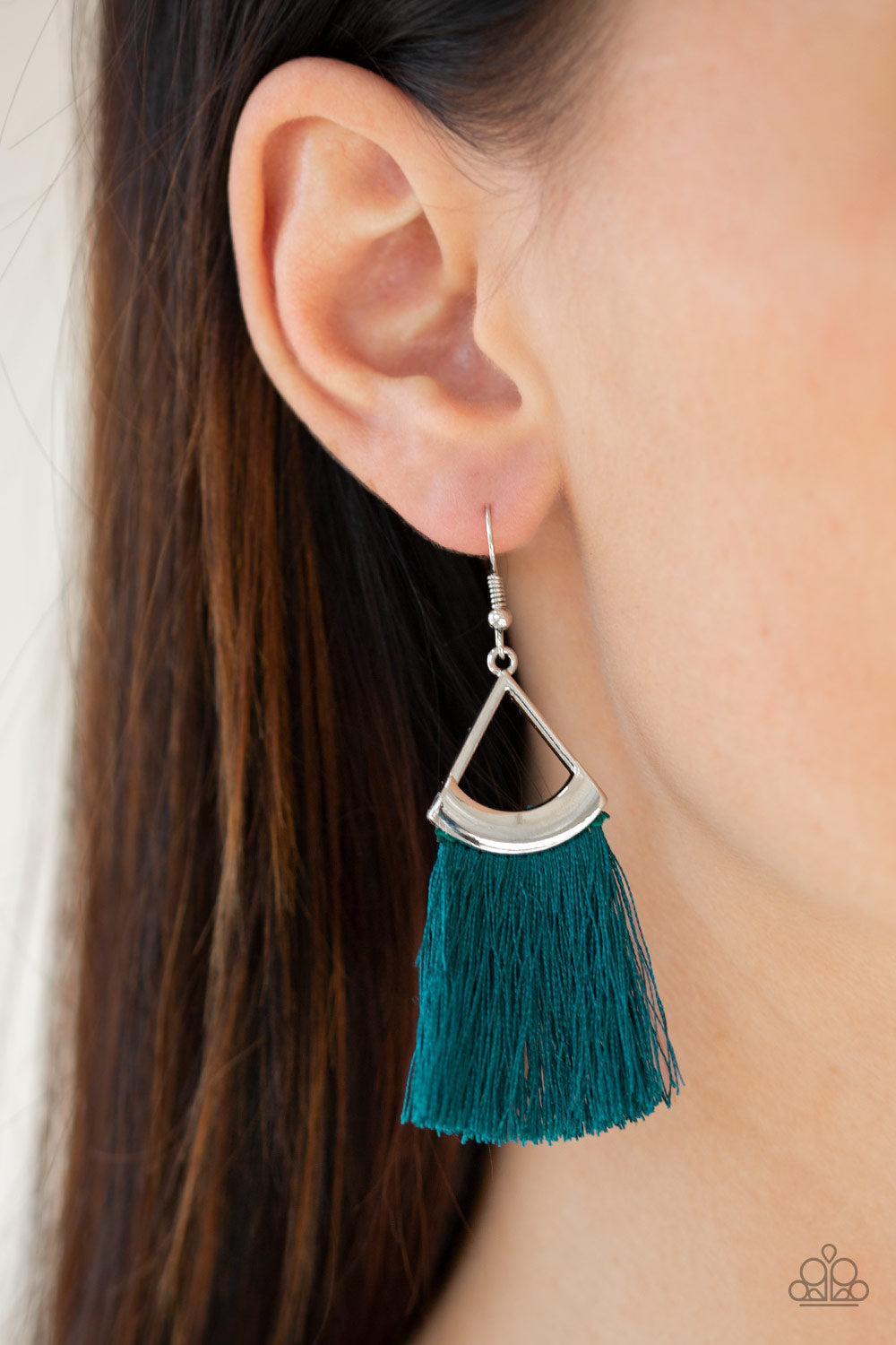 Paparazzi ♥ Tassel Tuesdays - Blue ♥ Earrings