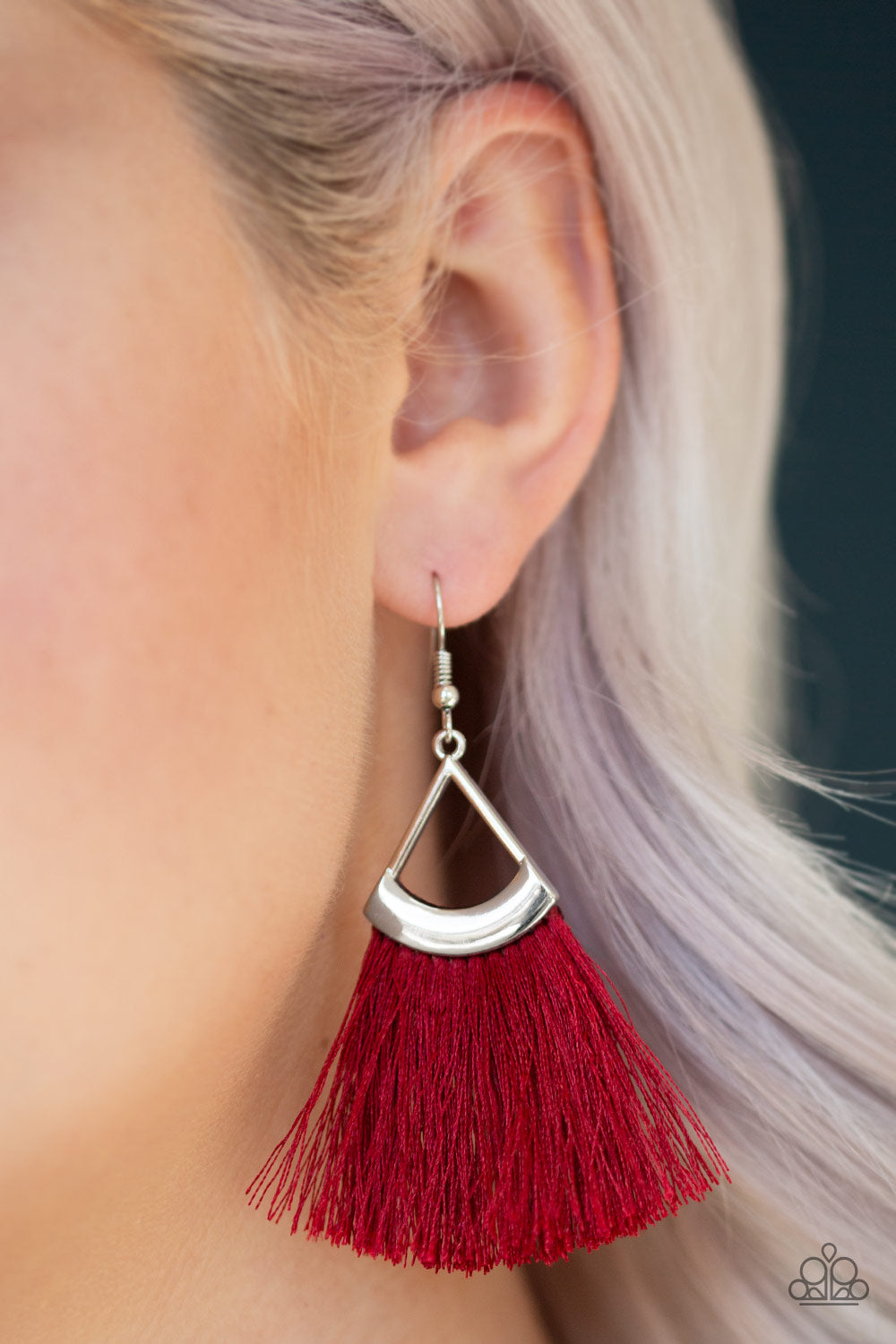Paparazzi ♥ Tassel Tuesdays - Red ♥ Earrings
