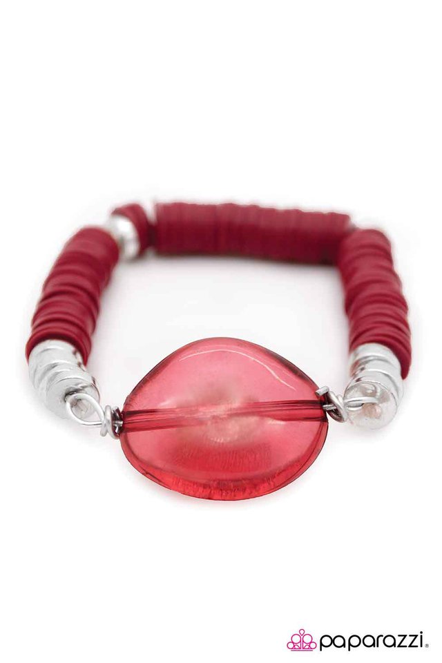 Paparazzi ♥ Sweeter Than Punch - Red ♥ Bracelet