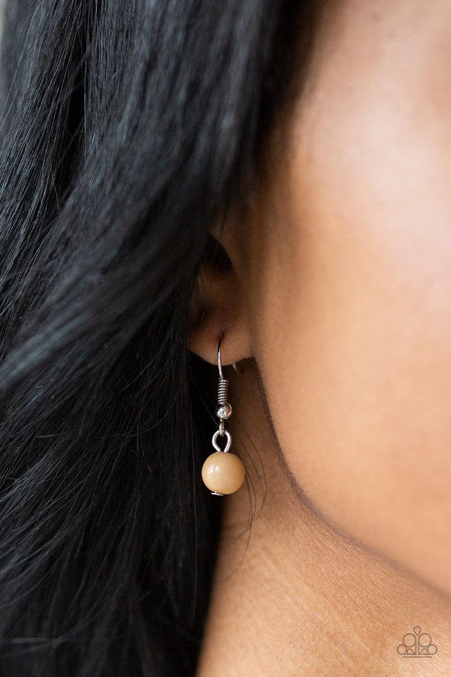 Paparazzi ♥ Gypsy Heart - Brown ♥ Necklace