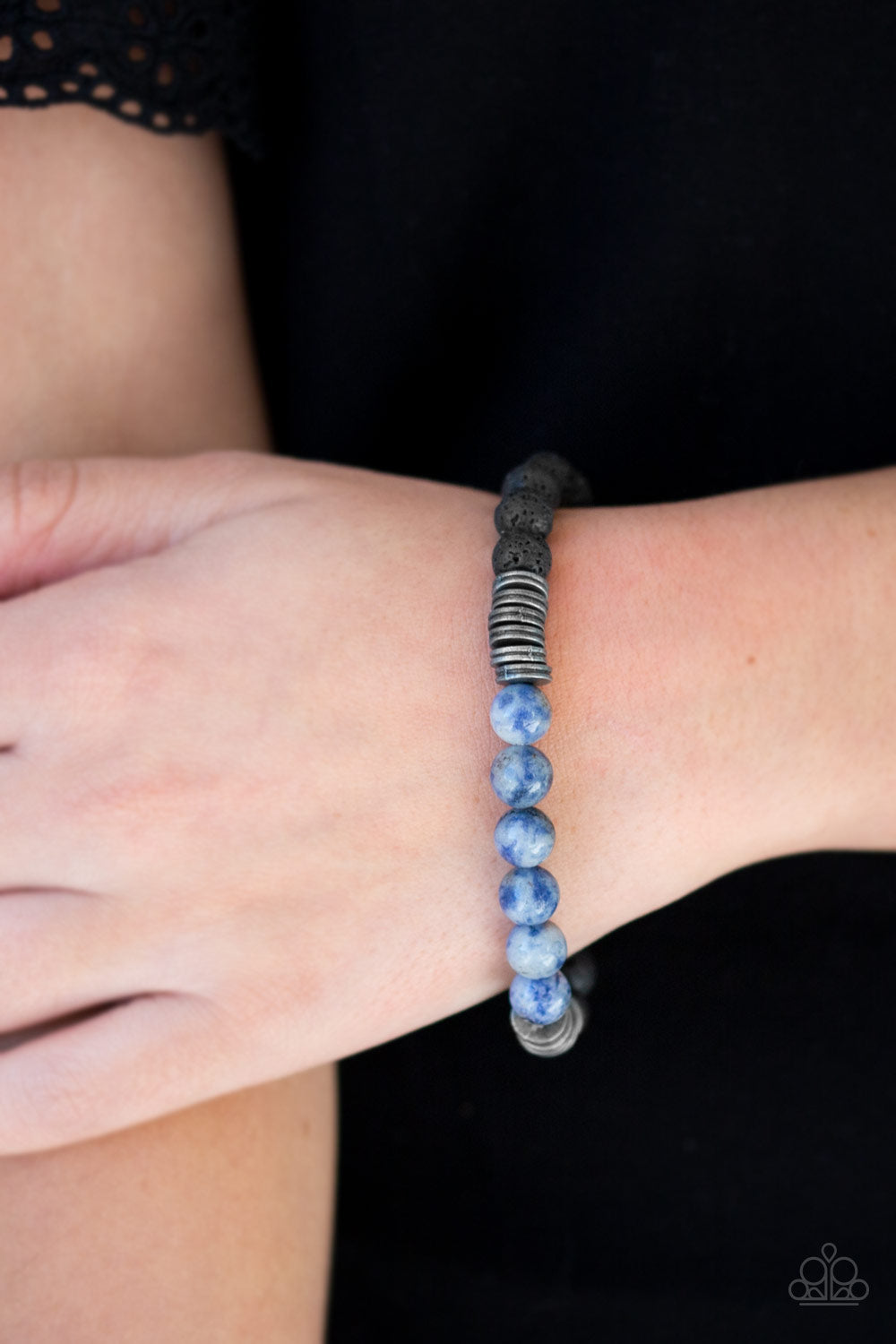 Paparazzi ♥ Cool-Headed - Blue ♥ Bracelet