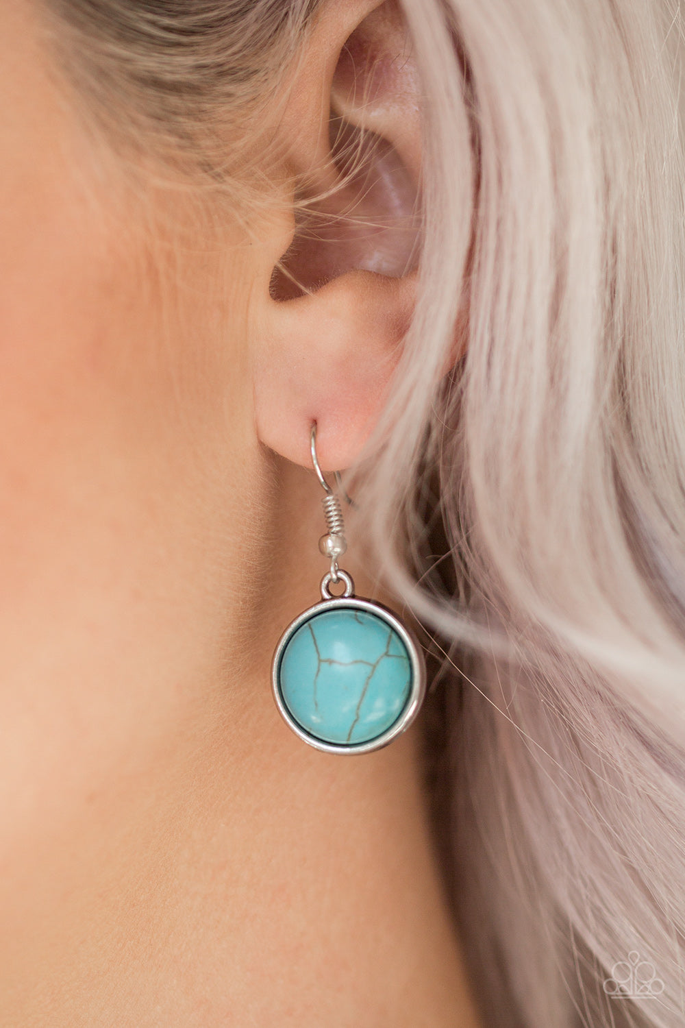 Paparazzi ♥ Cougar - Blue ♥ Necklace