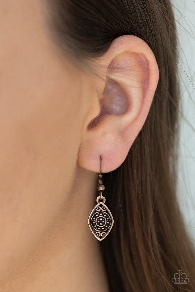 Paparazzi ♥ Make Yourself At HOMESTEAD - Copper ♥ Necklace