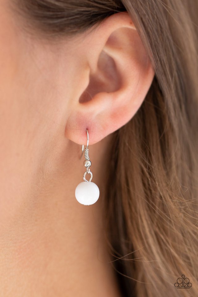 Paparazzi ♥ Sundae Shoppe - White ♥ Necklace