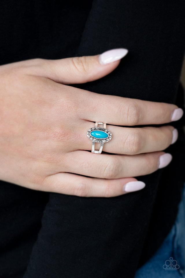 Paparazzi ♥ Zest Quest - Blue ♥ Ring