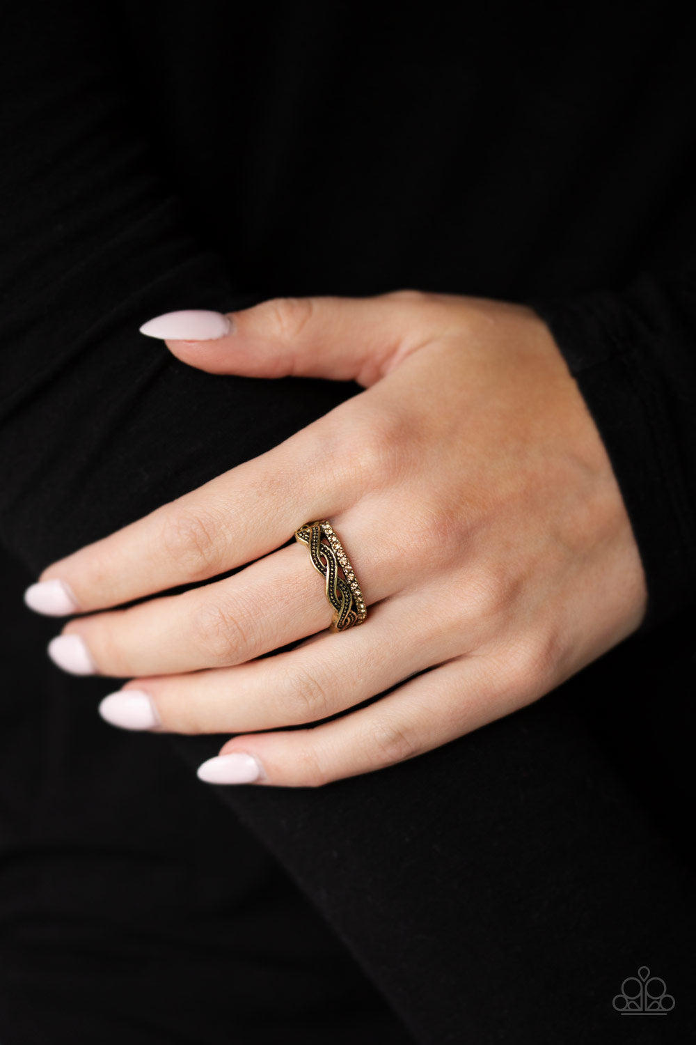 Paparazzi ♥ Unstoppable Shine - Brass ♥ Ring