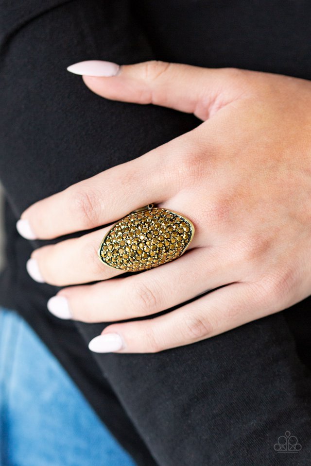 Paparazzi ♥ Shazam! - Brass ♥ Ring