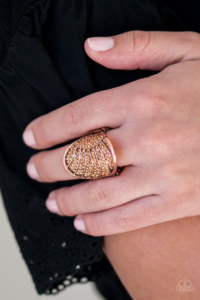 Paparazzi ♥ Dazzle Daze - Copper ♥ Ring