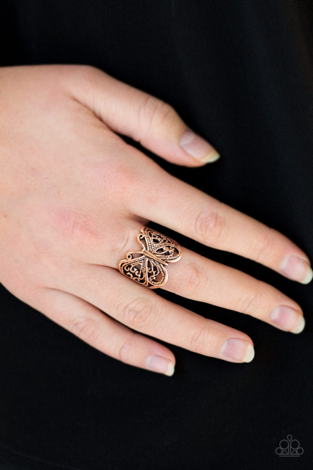 Paparazzi ♥ All Aflutter - Copper ♥ Ring