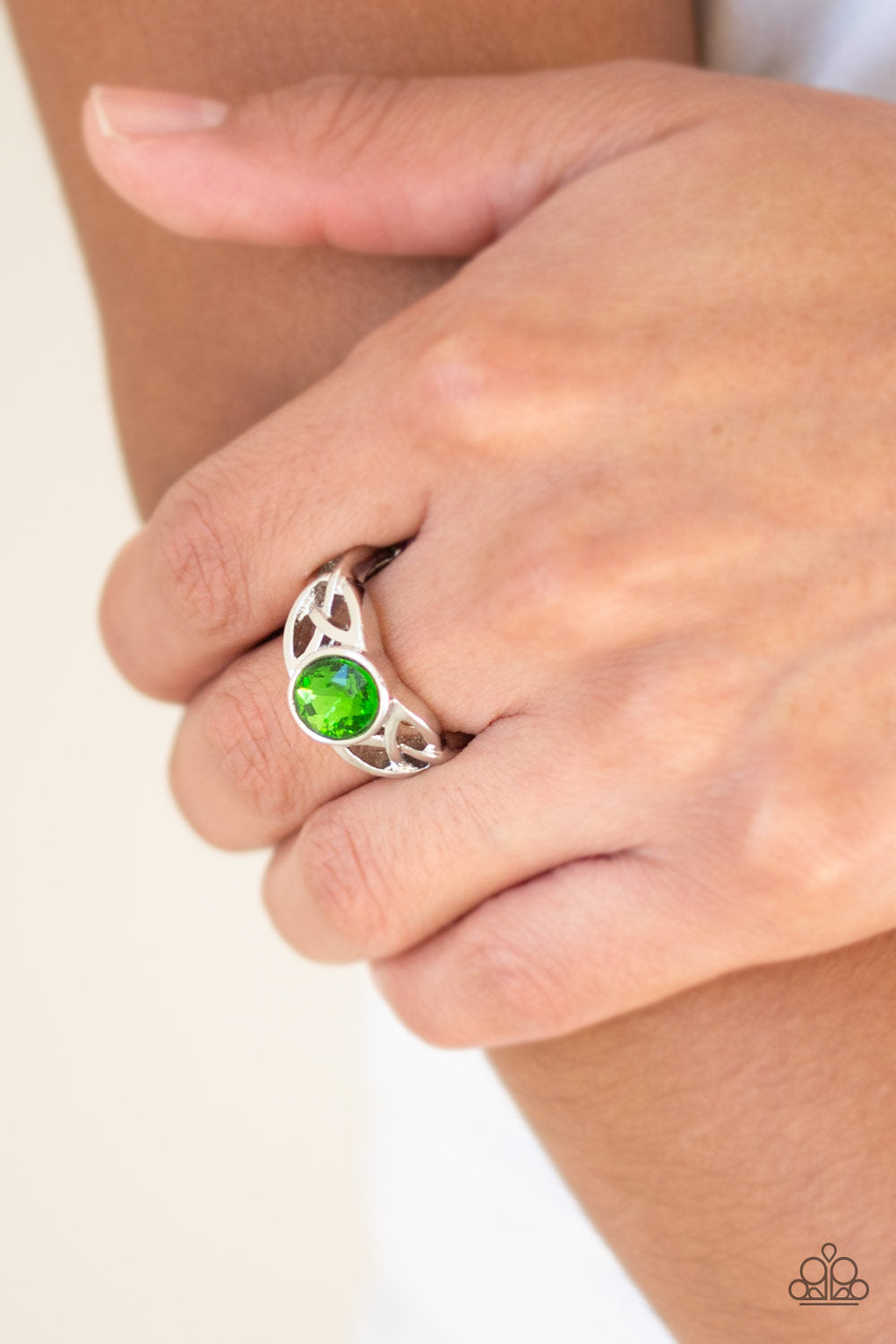 Paparazzi ♥ Shimmer Splash - Green ♥ Ring