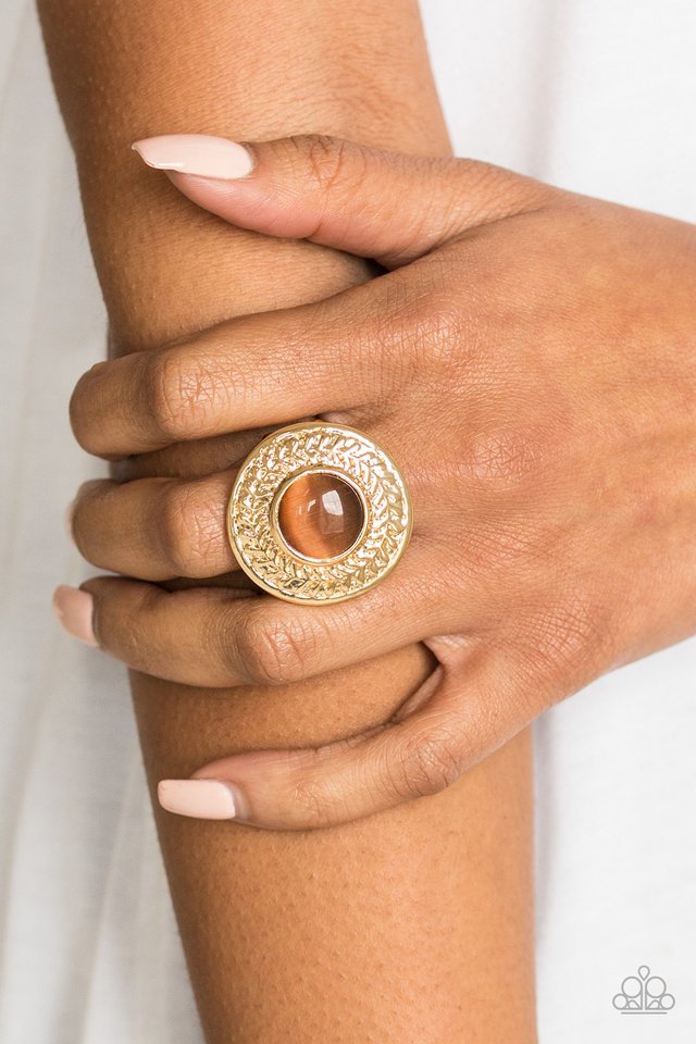 Paparazzi ♥ Garden Garland - Brown ♥ Ring