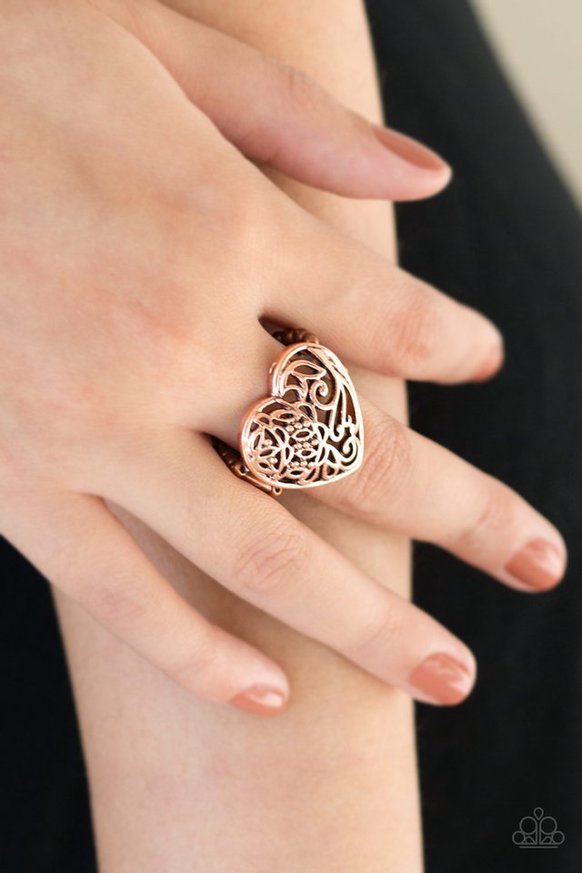 Paparazzi ♥ Meet Your MATCHMAKER - Copper ♥ Ring