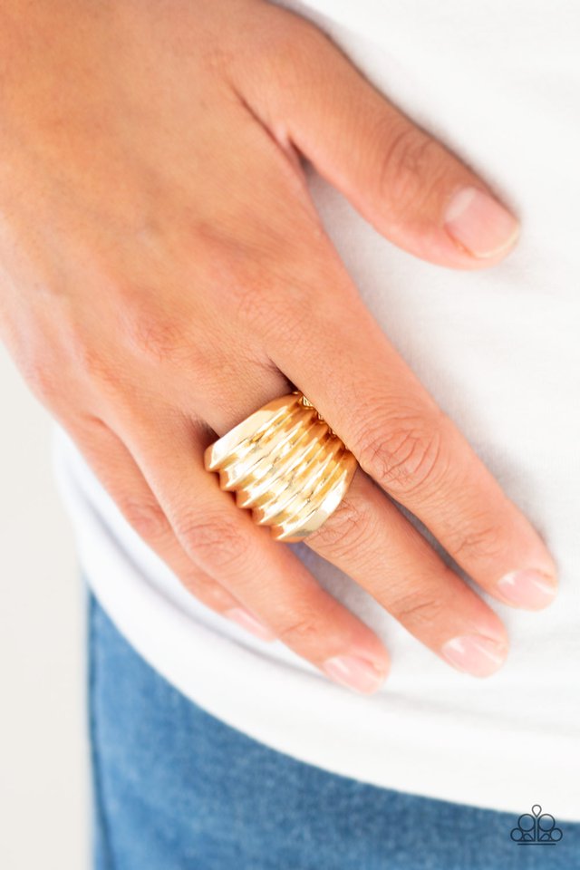 Paparazzi ♥ Hit Em Where It Hurts - Gold ♥ Ring