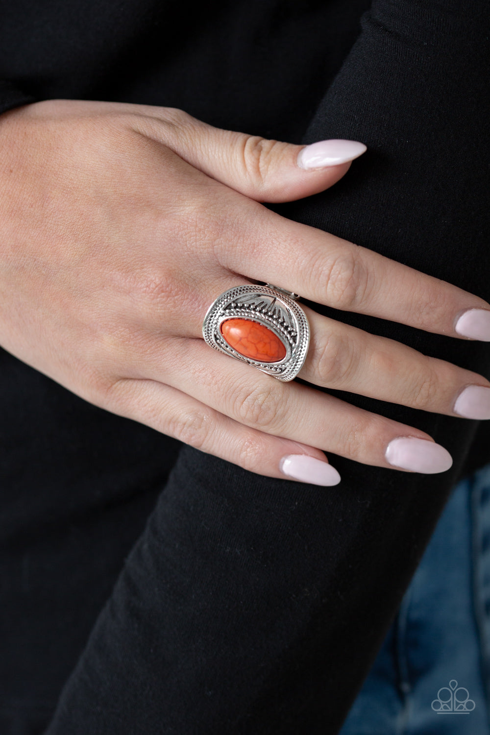 Paparazzi ♥ Ground RULER - Orange ♥ Ring