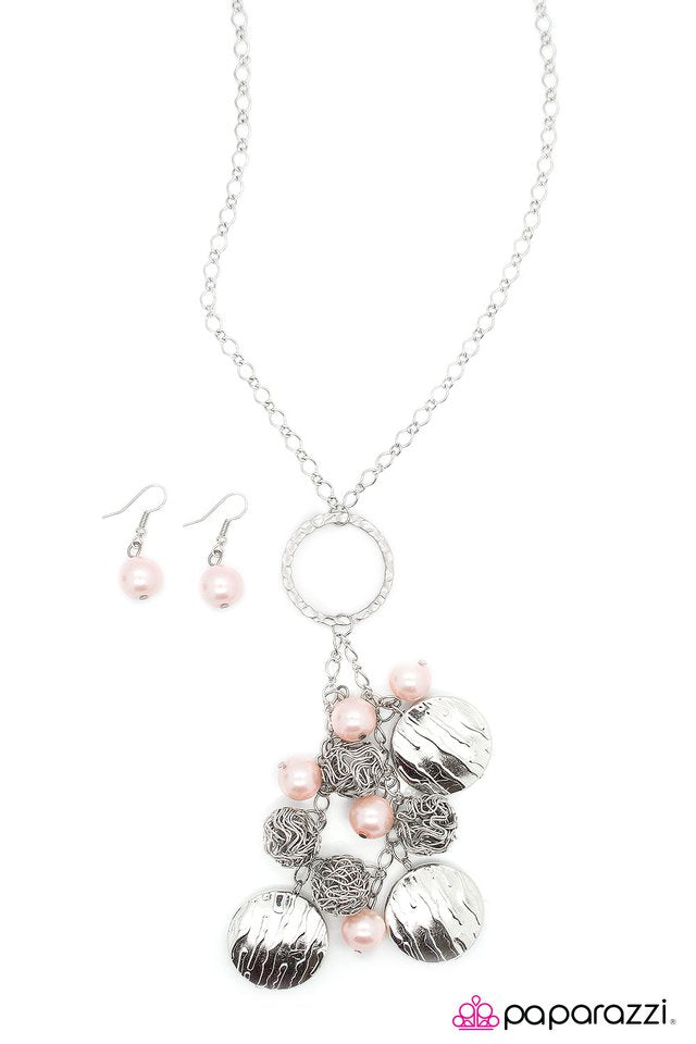 Paparazzi ♥ Sure Thing! - Pink ♥ Necklace