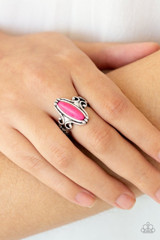 Paparazzi ♥ Desert Canyons - Pink ♥ Ring