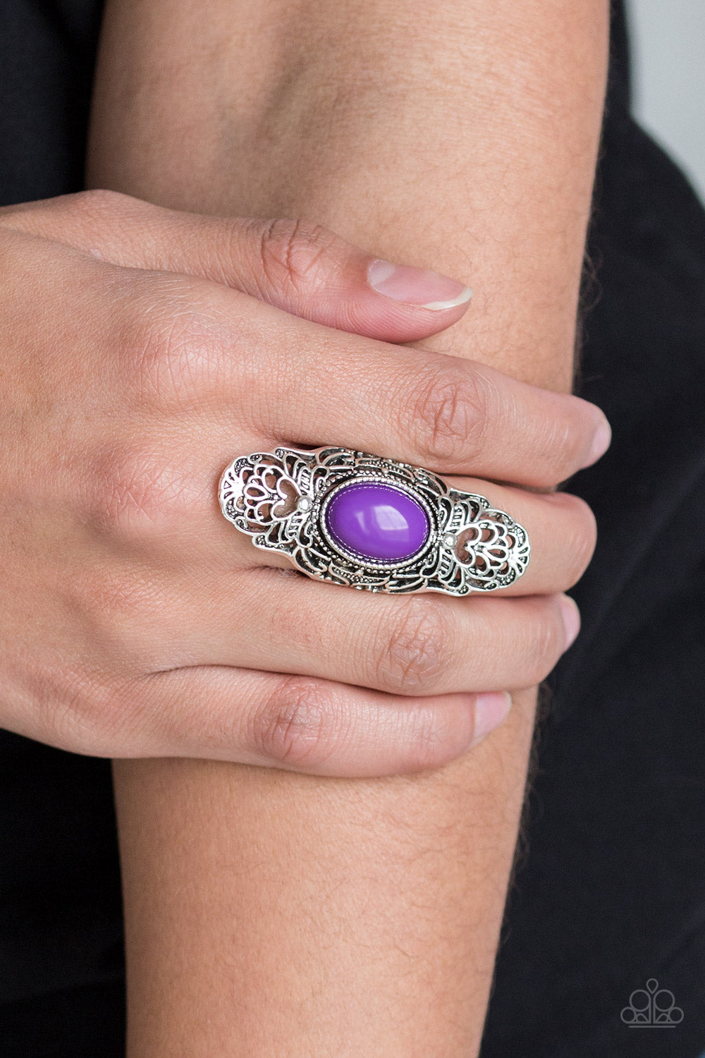 Paparazzi ♥ Flair for the Dramatic - Purple ♥ Ring
