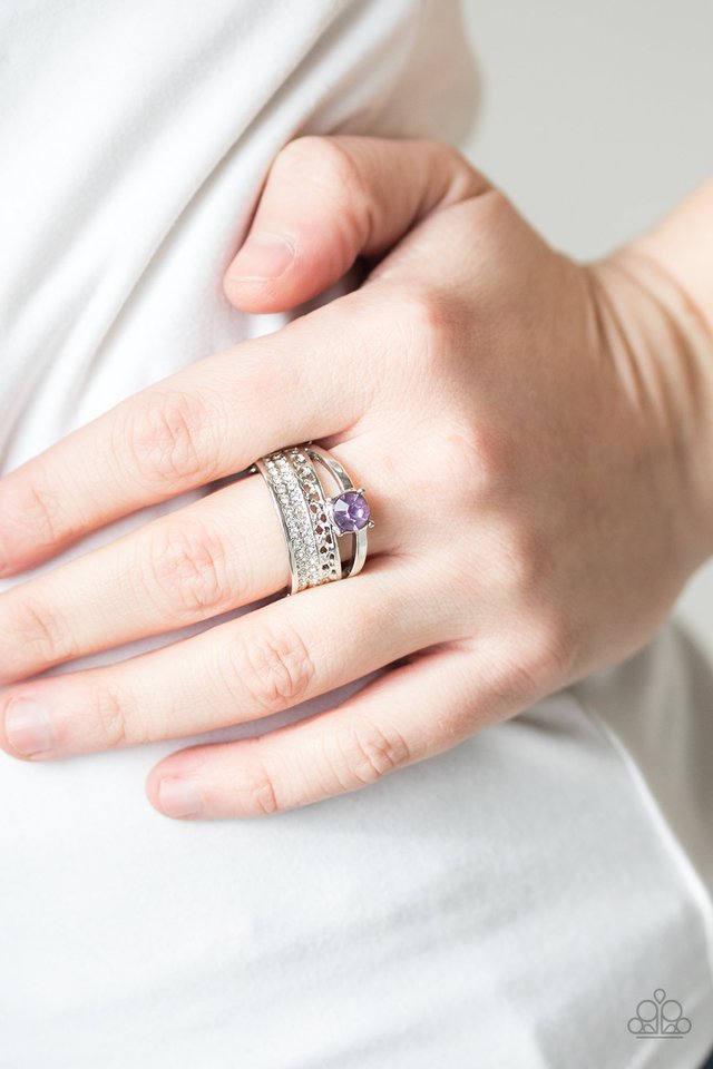 Paparazzi ♥ The Overachiever - Purple ♥ Ring