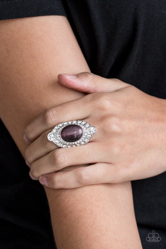 Paparazzi ♥ Riviera Royalty - Purple ♥ Ring