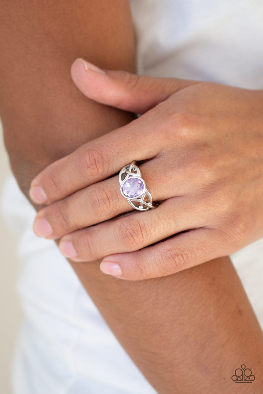 Paparazzi ♥ Shimmer Splash - Purple ♥ Ring