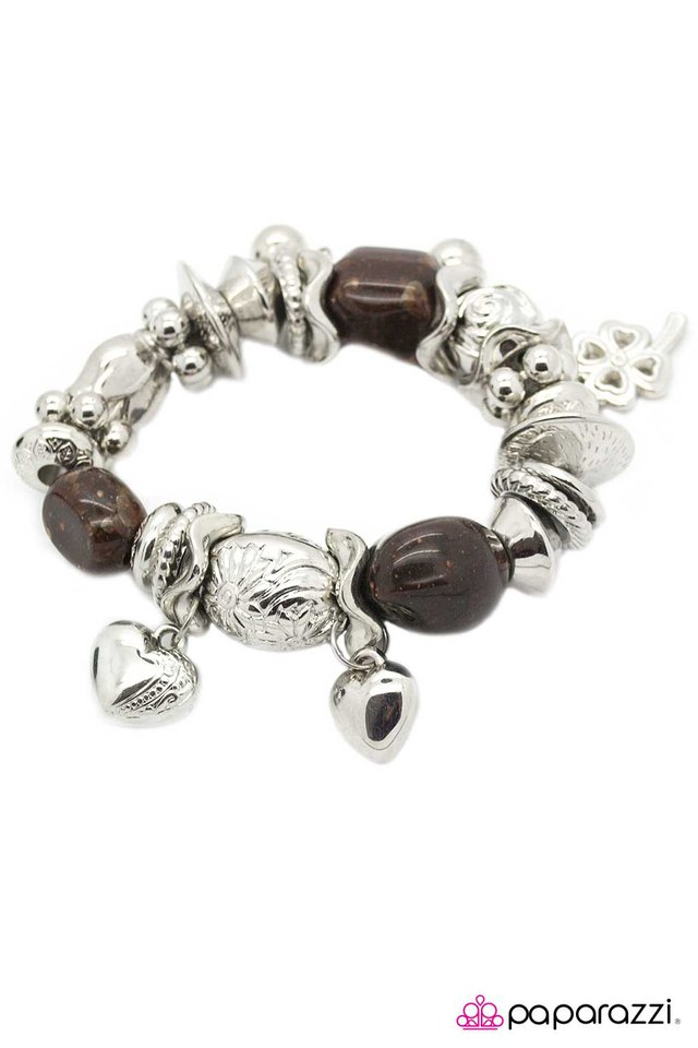 Paparazzi ♥ Extending An Invite - Brown ♥ Bracelet