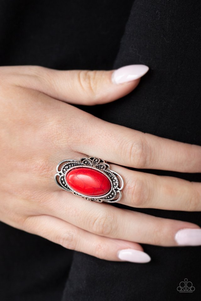 Paparazzi ♥ Desert Flavor - Red ♥ Ring