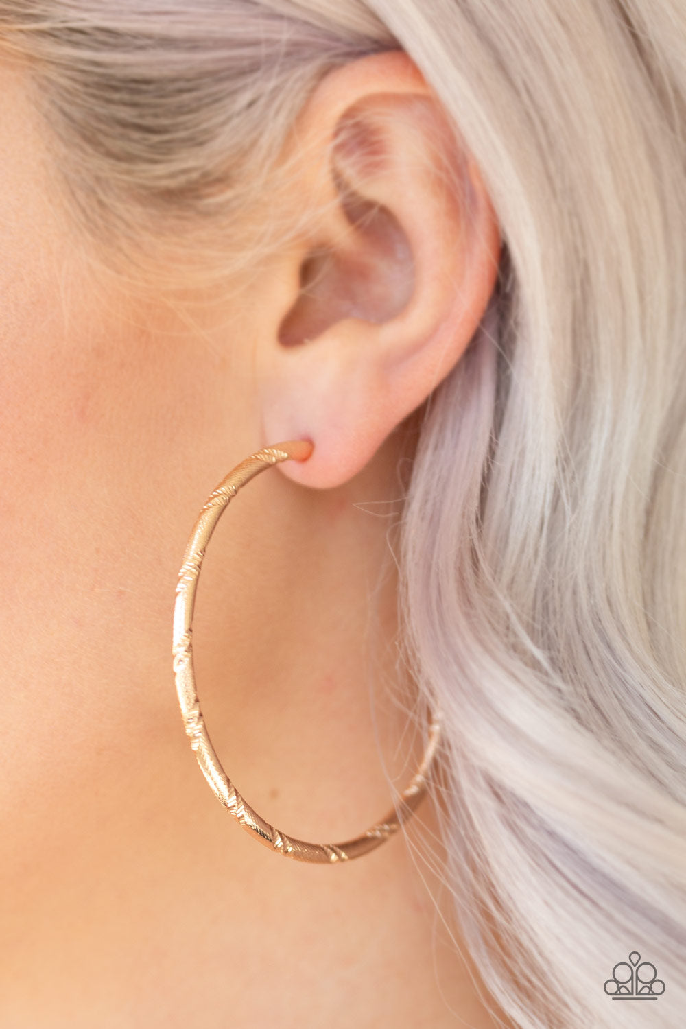 Paparazzi ♥ A Double Take - Gold ♥ Earrings
