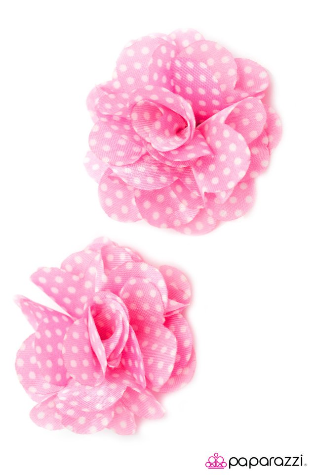 Paparazzi ♥ Cutest Couple - Pink ♥ Hair Clip