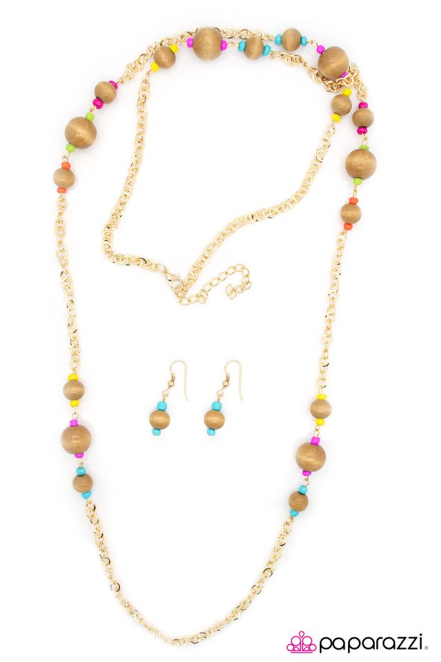 Paparazzi ♥ Tricks Of the Trade - Multi ♥ Necklace