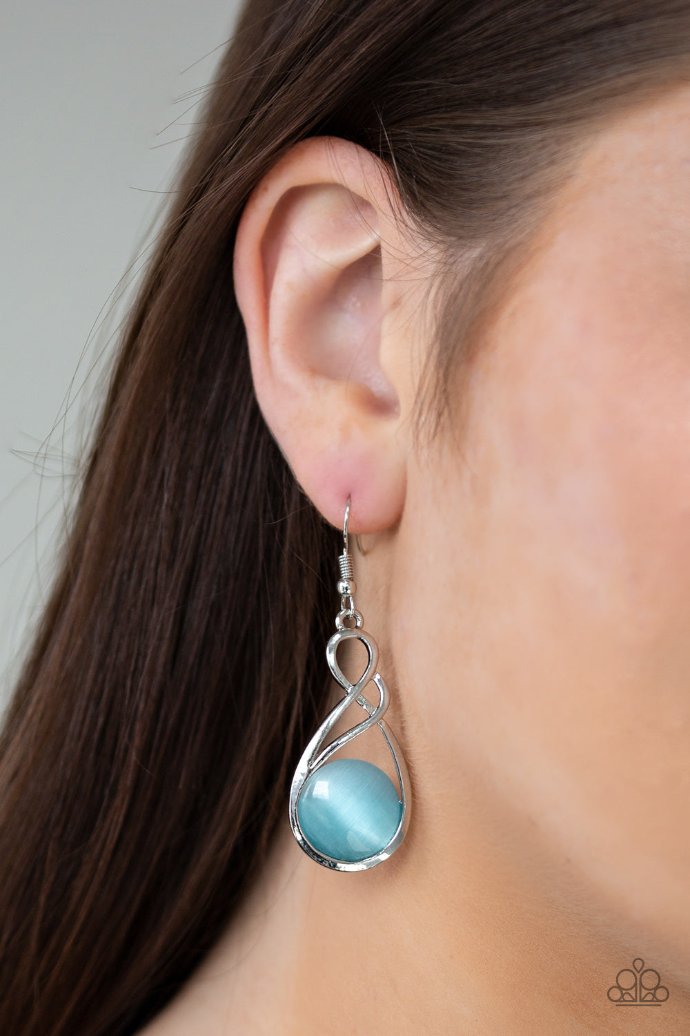 Paparazzi ♥ Swept Away - Blue ♥ Earrings