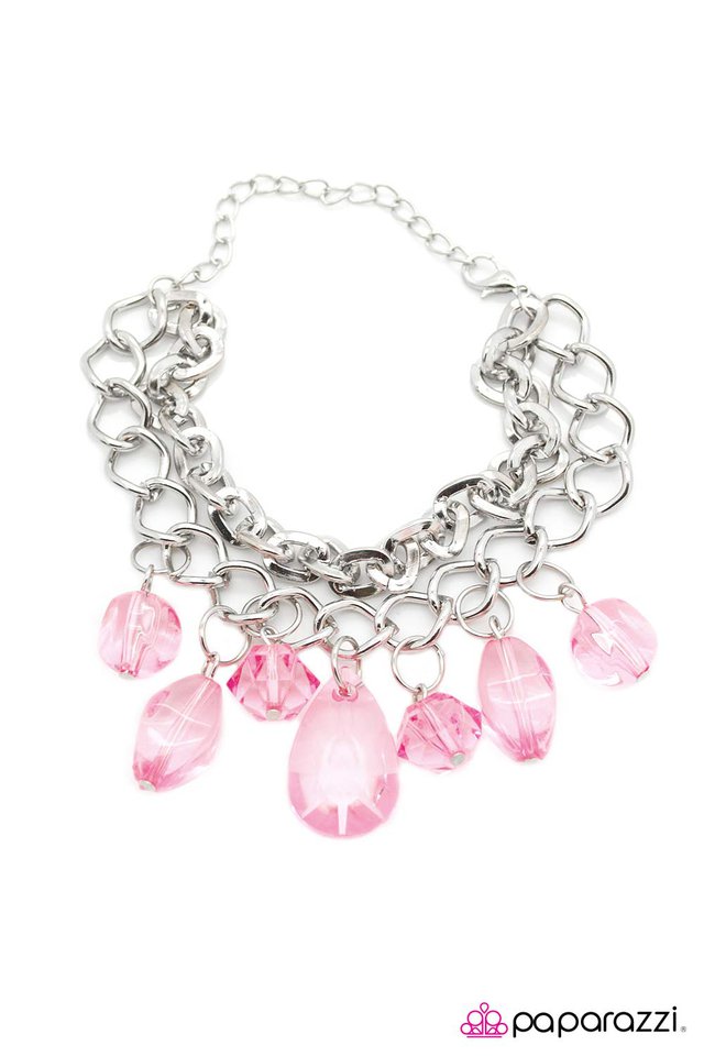 Paparazzi ♥ Mining for Attention - Pink ♥ Bracelet