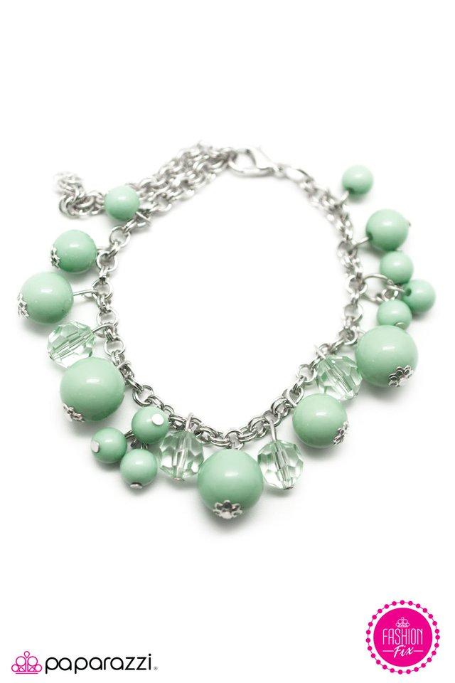 Paparazzi ♥ Stay Cool - Green ♥ Bracelet