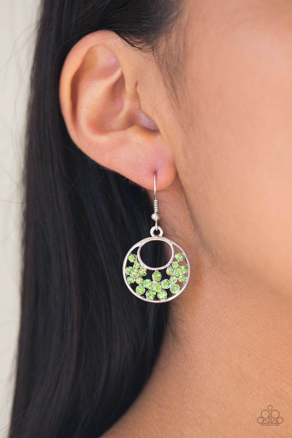 Paparazzi ♥ Sugary Shine - Green ♥ Earrings