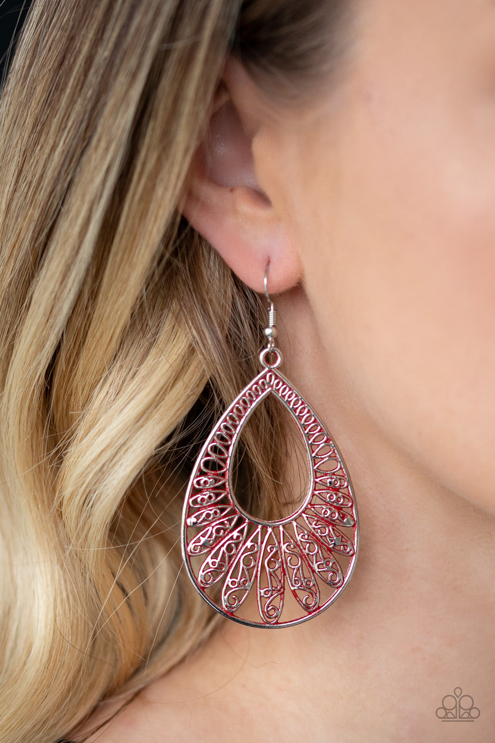 Paparazzi ♥ Flamingo Flamenco - Red ♥ Earrings