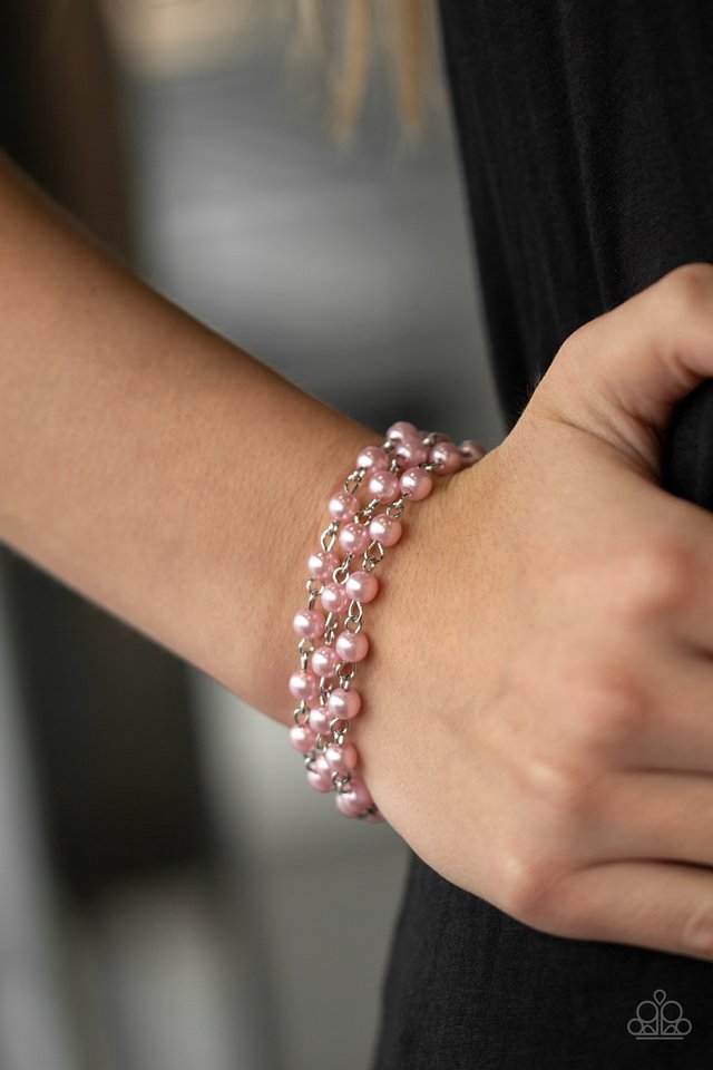Paparazzi ♥ Stage Name - Pink ♥ Bracelet