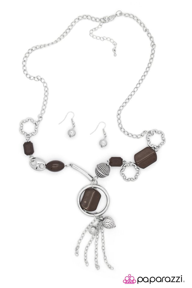 Paparazzi ♥ Chocolate Prose - Brown ♥ Necklace