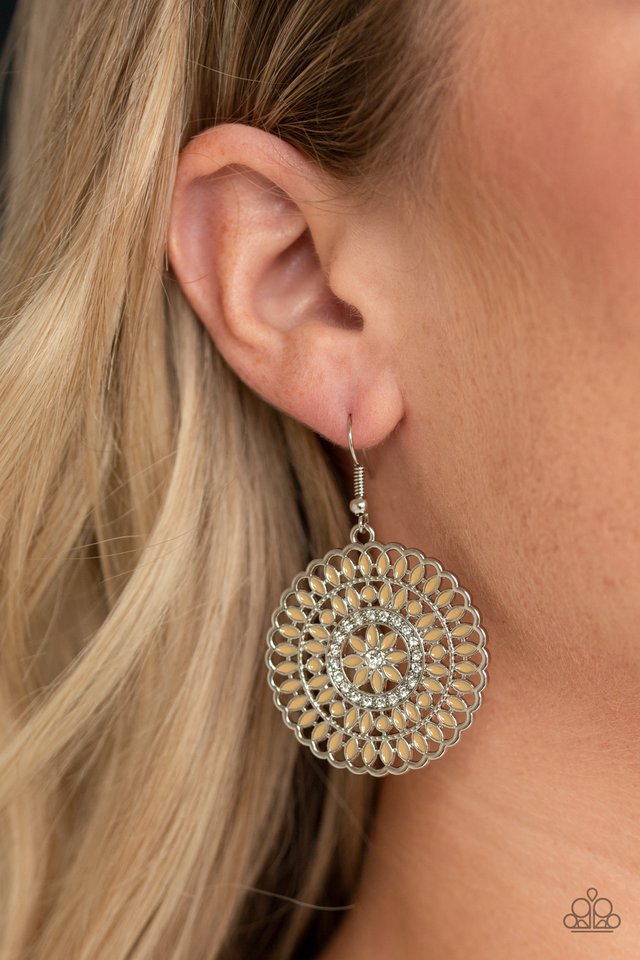 Paparazzi ♥ PINWHEEL and Deal - Brown ♥ Earrings