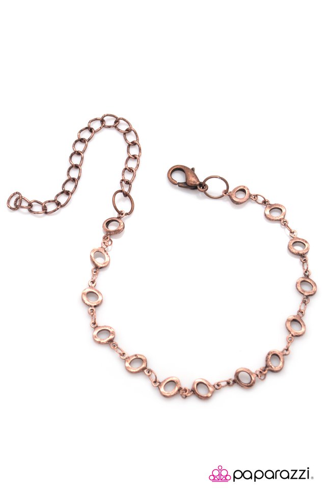 Paparazzi ♥ Time Of Your Life - Copper ♥ Bracelet