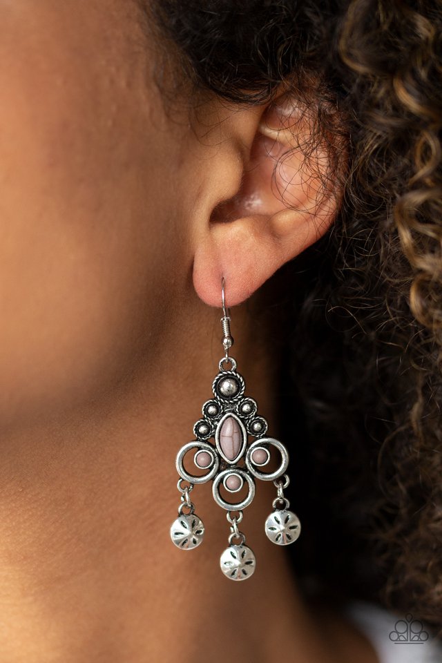 Paparazzi ♥ Southern Expressions - Silver ♥ Earrings