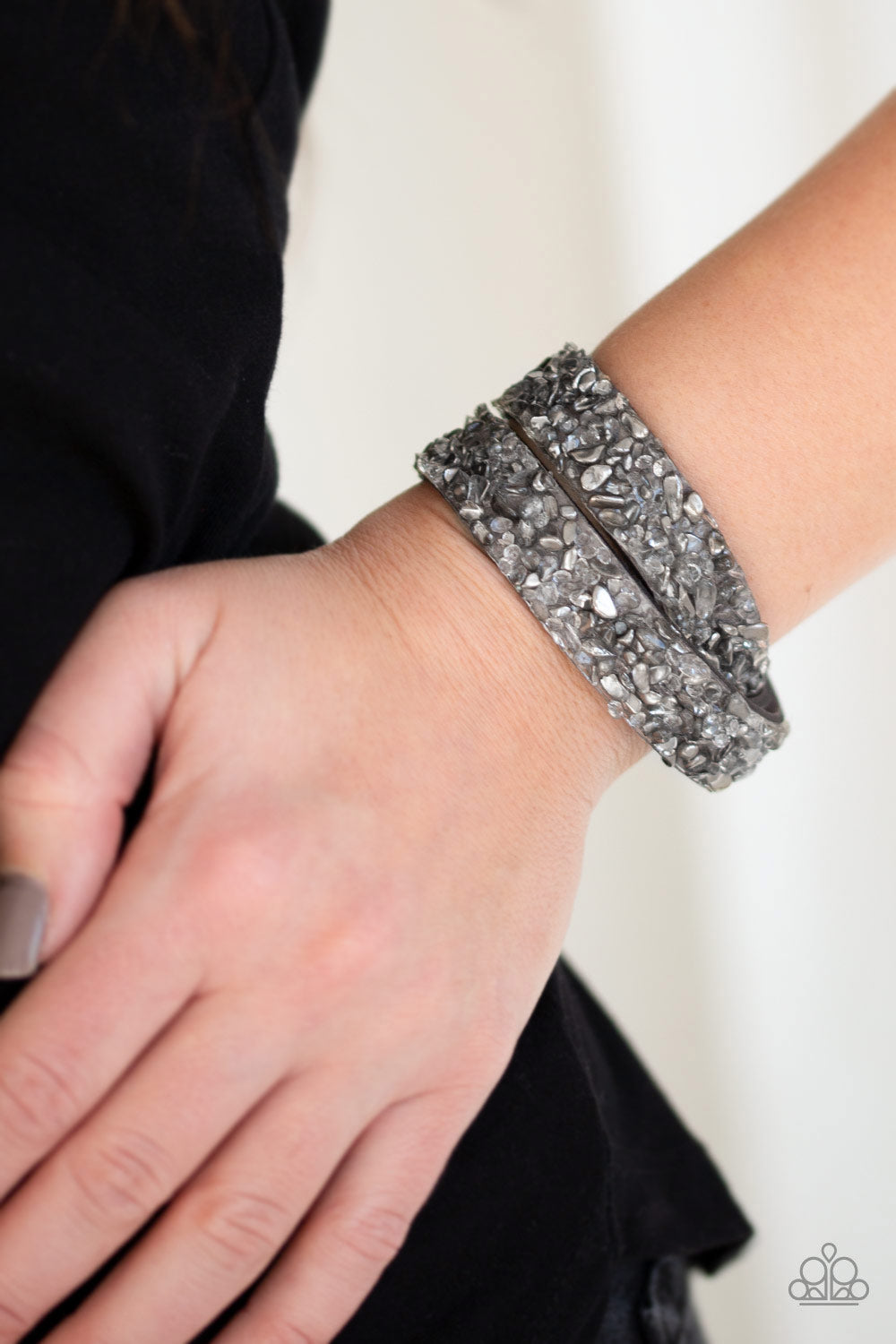Paparazzi ♥ CRUSH Hour - Silver ♥ Bracelet