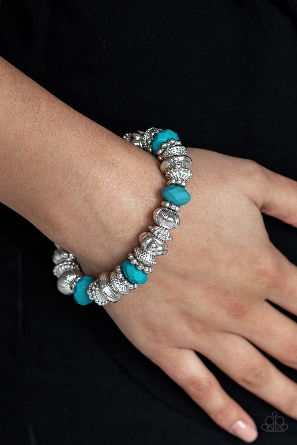 Paparazzi ♥ Live Life To The COLOR-fullest - Blue ♥ Bracelet