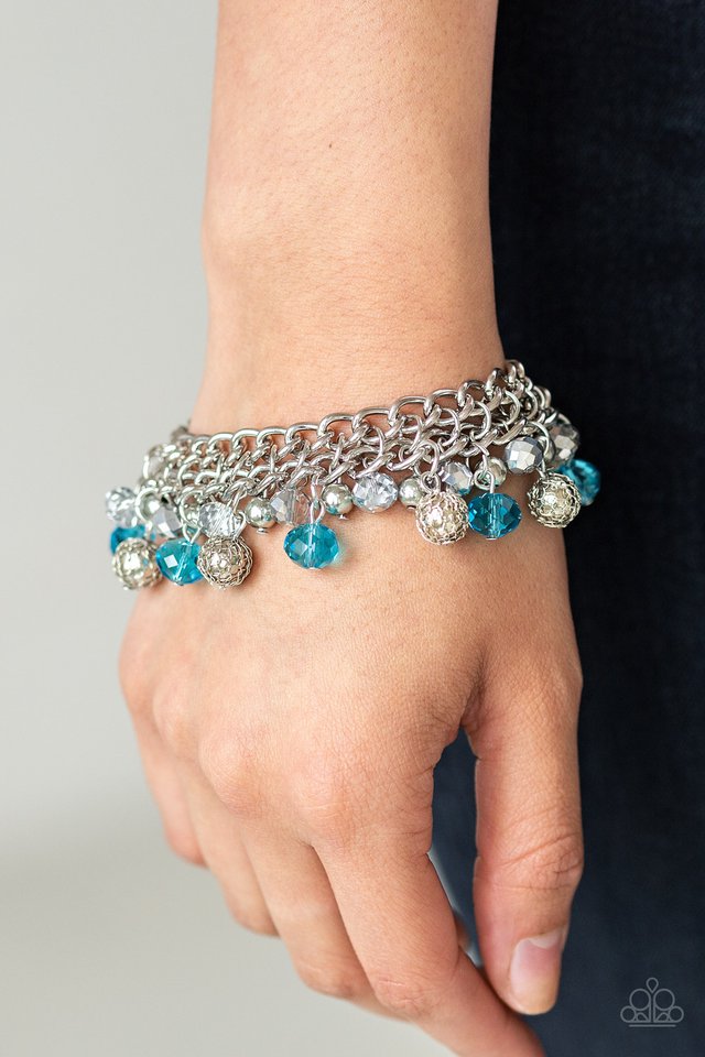 Paparazzi ♥ The Party Planner - Blue ♥ Bracelet