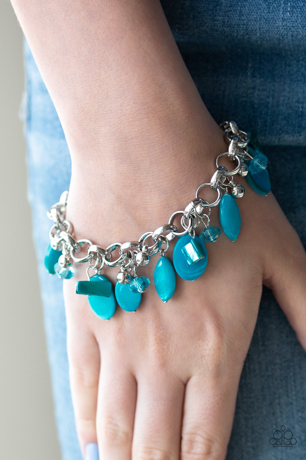 Paparazzi ♥ Seashore Sailing - Blue ♥ Bracelet