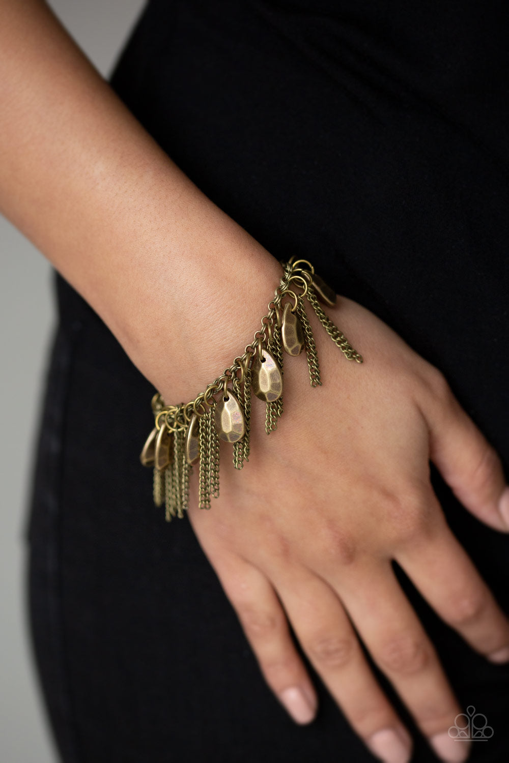 Paparazzi ♥ Brag Swag - Brass ♥ Bracelet