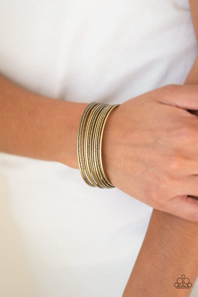Paparazzi ♥ Endlessly Empress - Brass ♥ Bracelet
