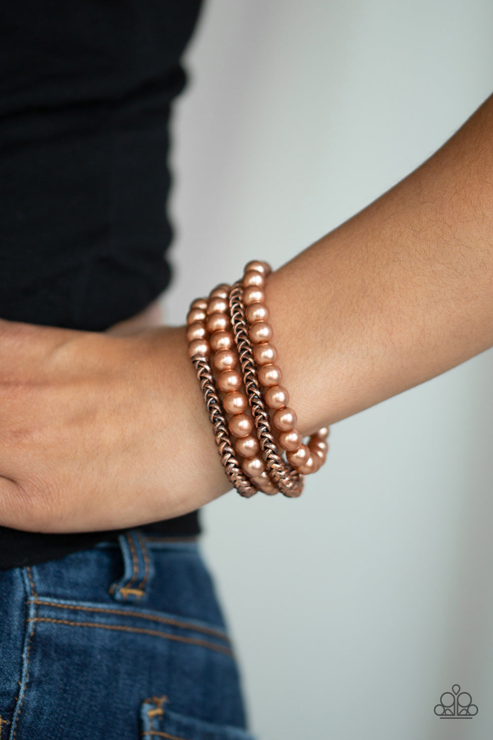 Paparazzi ♥ Industrial Incognito - Copper ♥ Bracelet