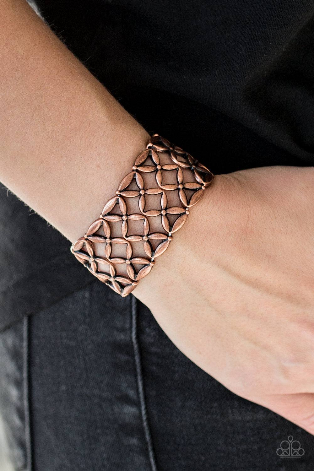 Paparazzi ♥ The Big BLOOM - Copper ♥ Bracelet